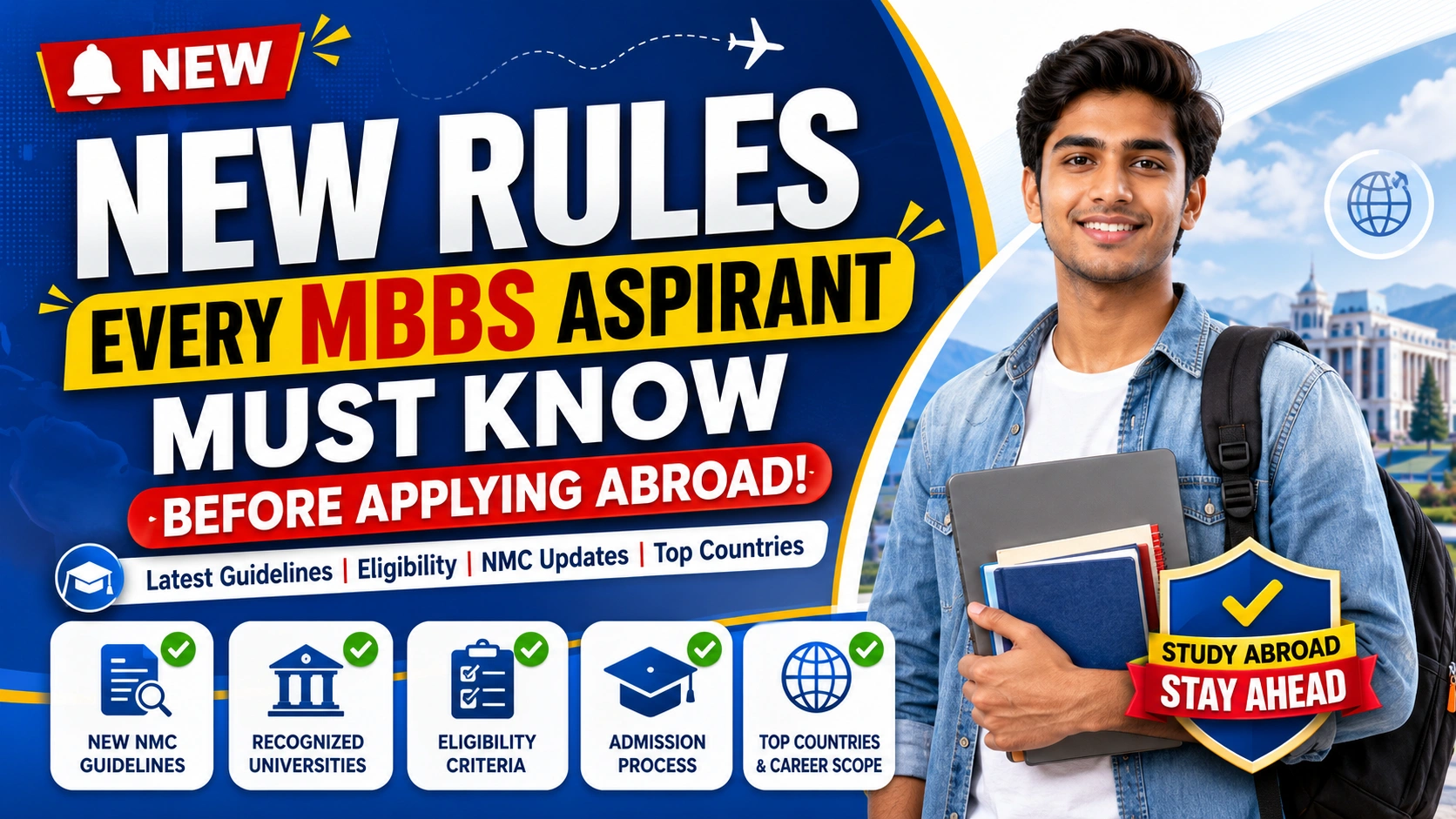New Rules Every MBBS Aspirant Must Know Before Applying Abroad